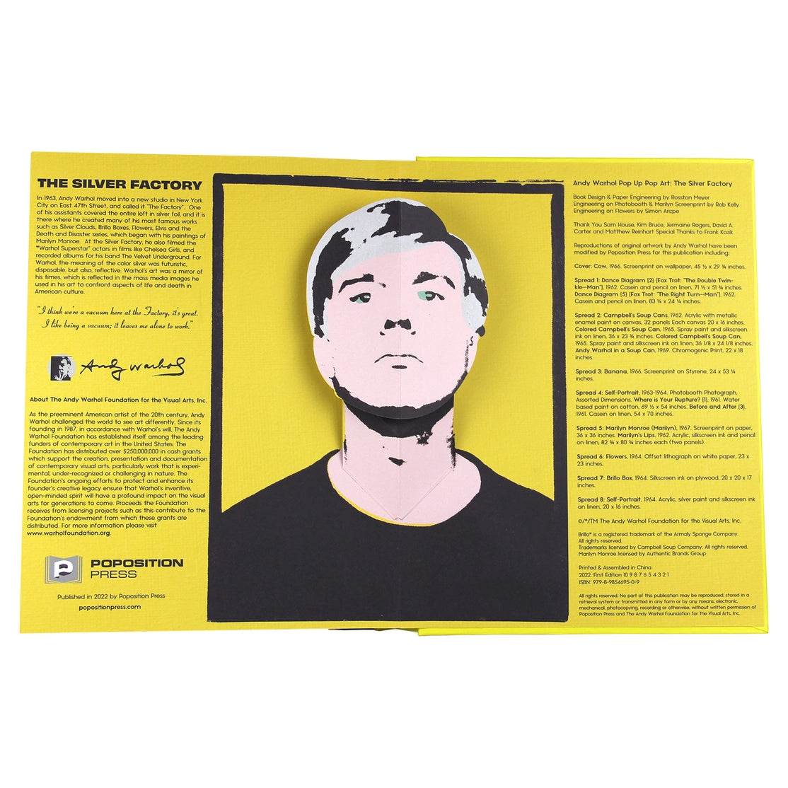 Andy Warhol- Pop Up Pop Art Book