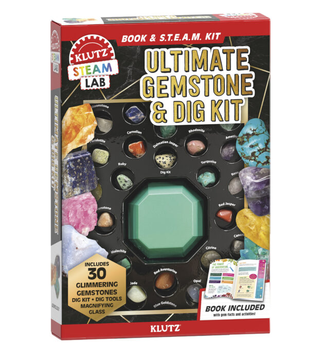 Klutz: STEAM Lab: Ultimate Gemstone and Dig Kit