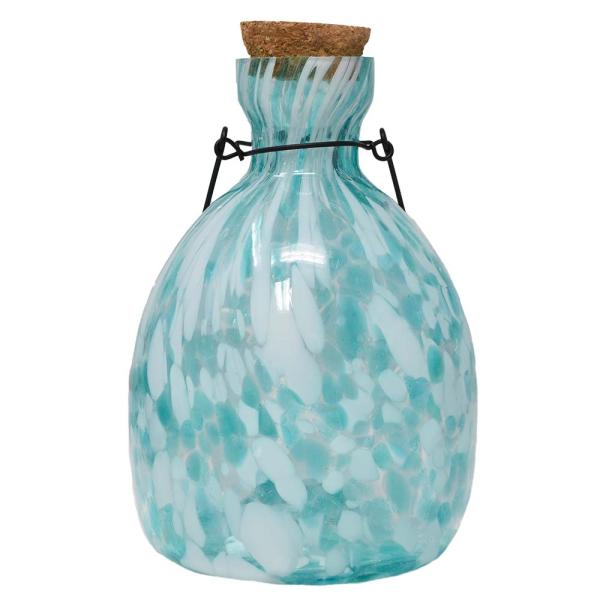 Glass Wasp Trap-Blue/White GE