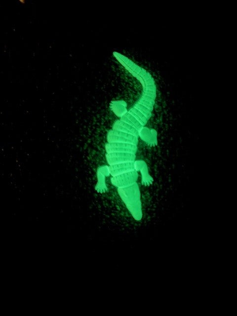 Kay & Bee - Articulated Alligator, Glow-in-the-dark