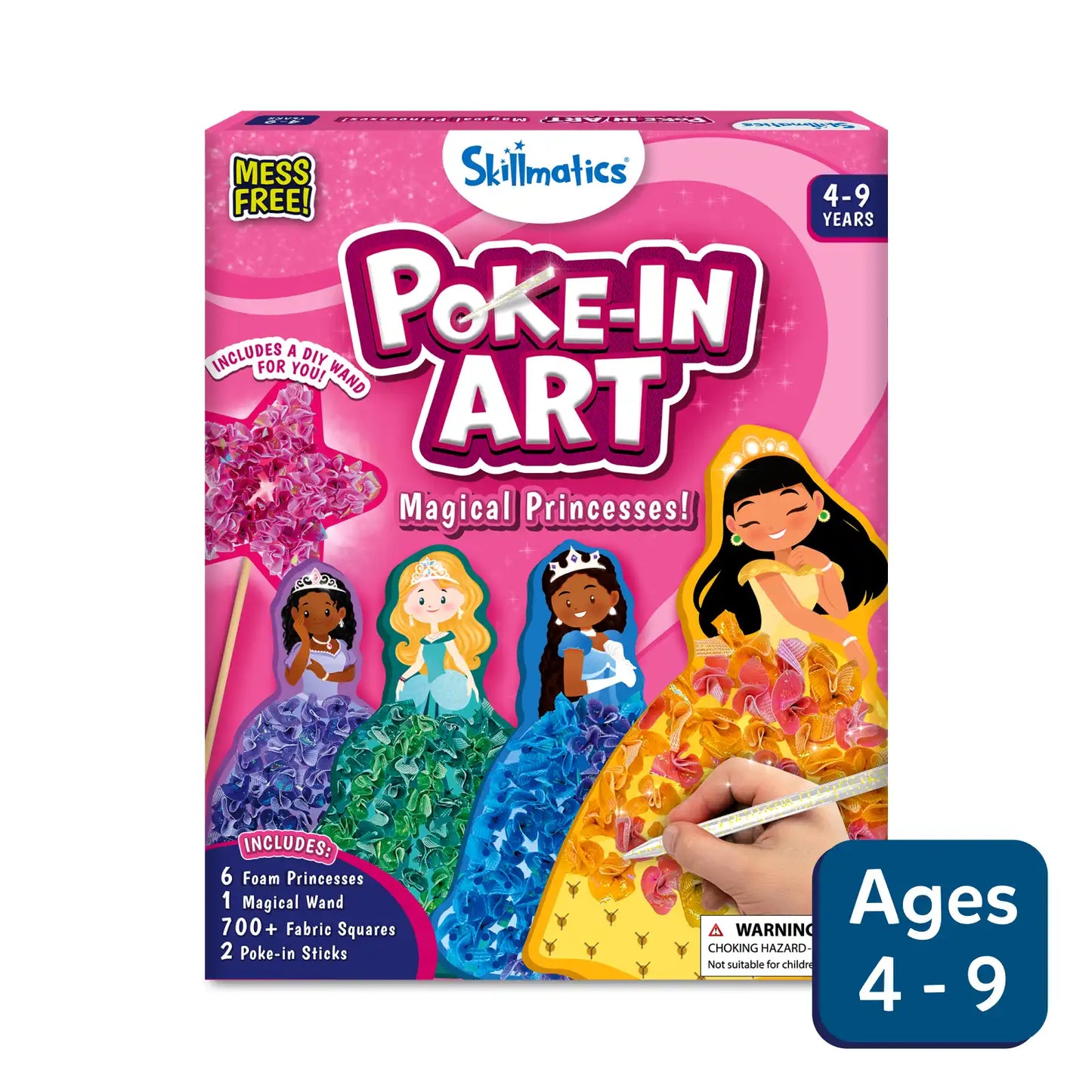 Poke-in Art: Magical Princesses | Mess-Free Art for Kids