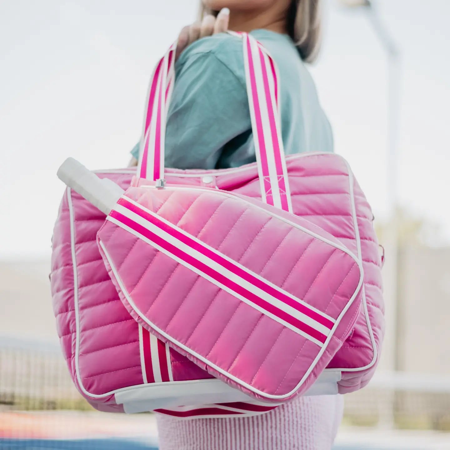 Pickleball Bag | Hot Pink, Katydid