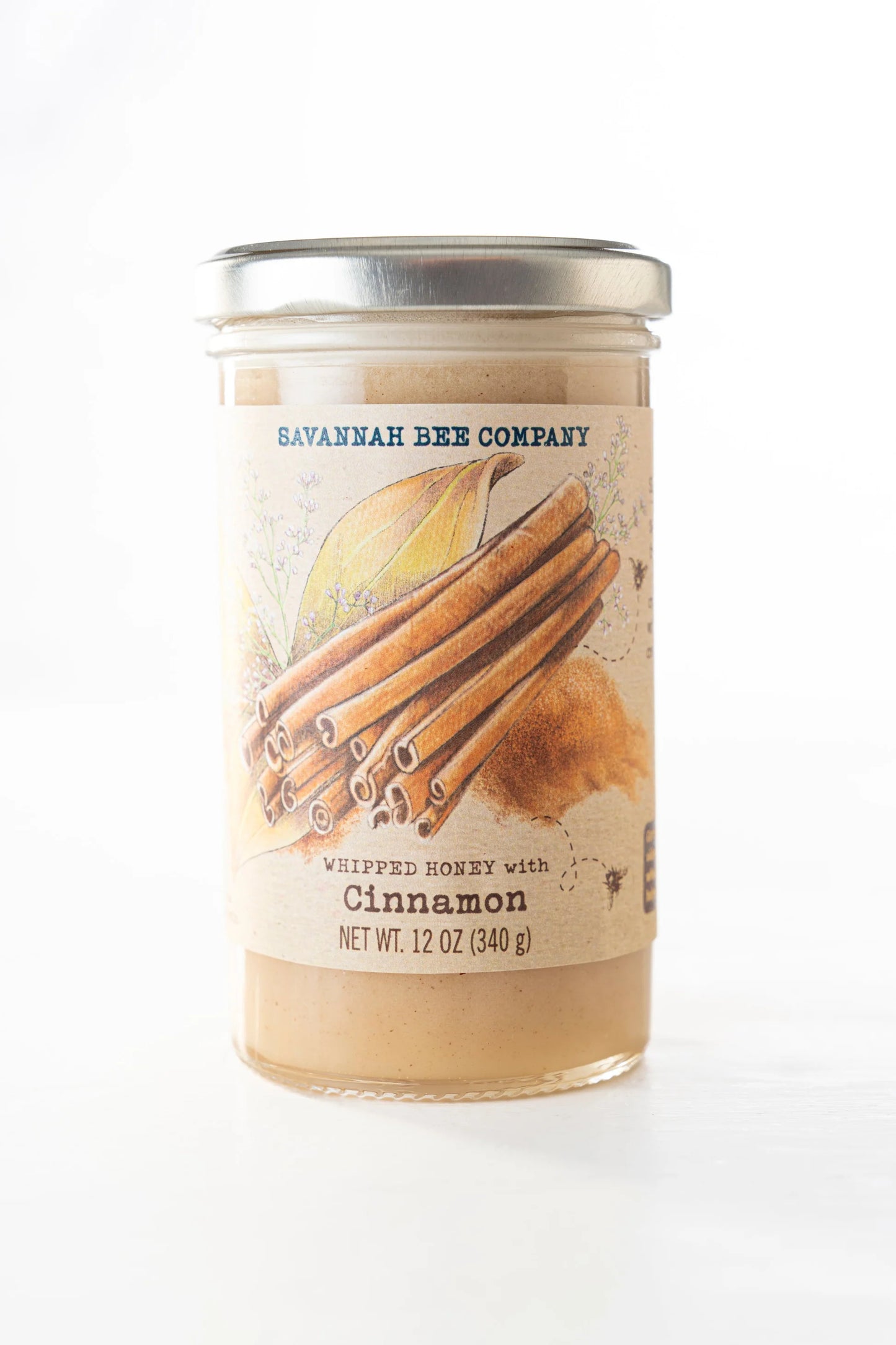 Savannah Bee Co. Whipped Honey with Cinnamon