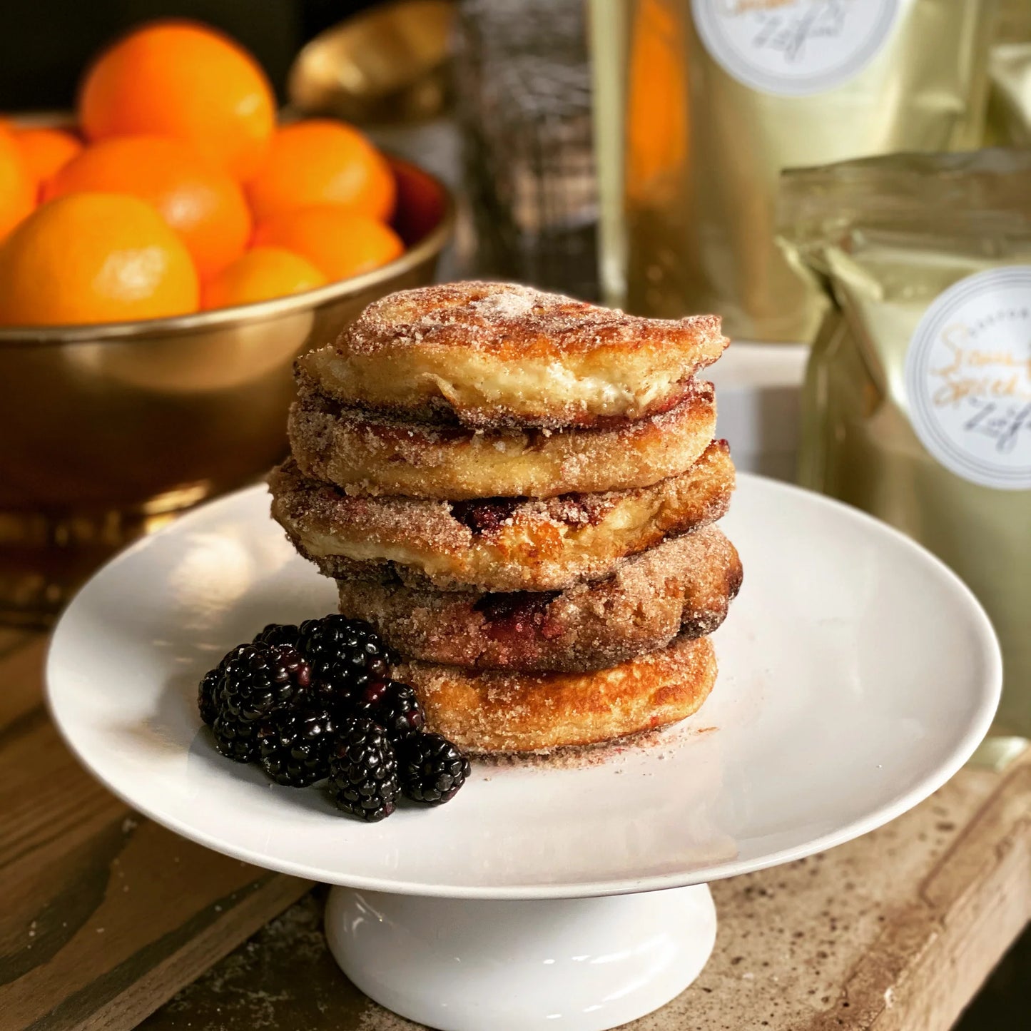 Crispy Cinnamon Donut Pancake Mix