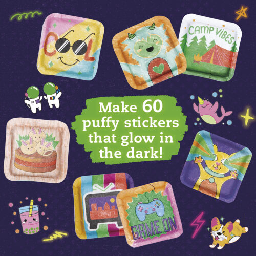Klutz: Make Your Own Glow-in-the-Dark Puffy Stickers