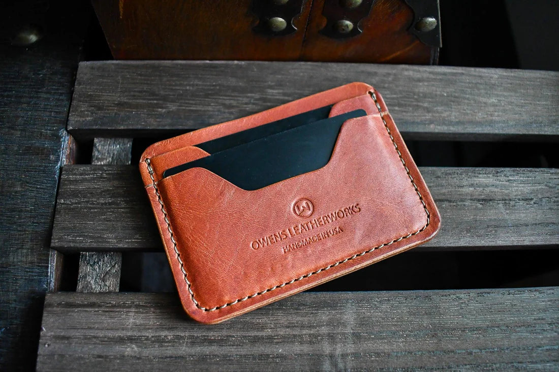 Owens Leatherworks-Kendrick Wallet - Handmade Leather
