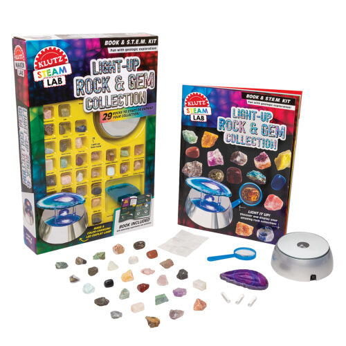 Klutz: Light Up Rocks & Gems Collection