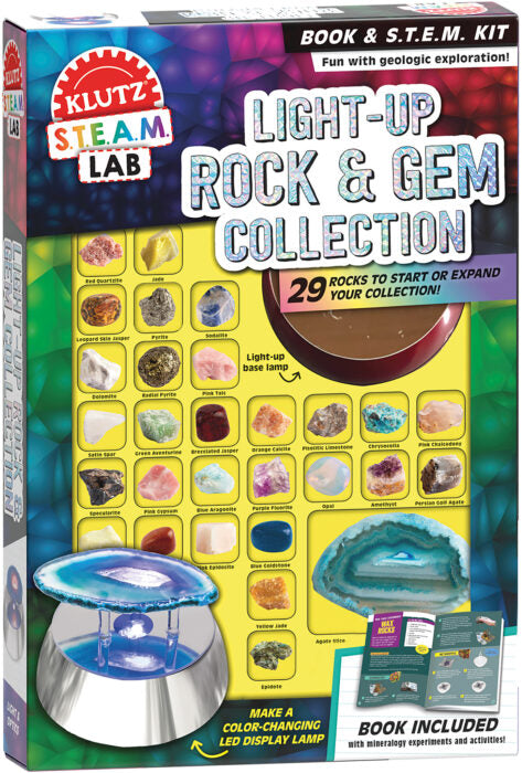 Klutz: Light Up Rocks & Gems Collection