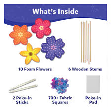 Poke-in Art: Flower Bouquet | Mess-Free Art for Kids