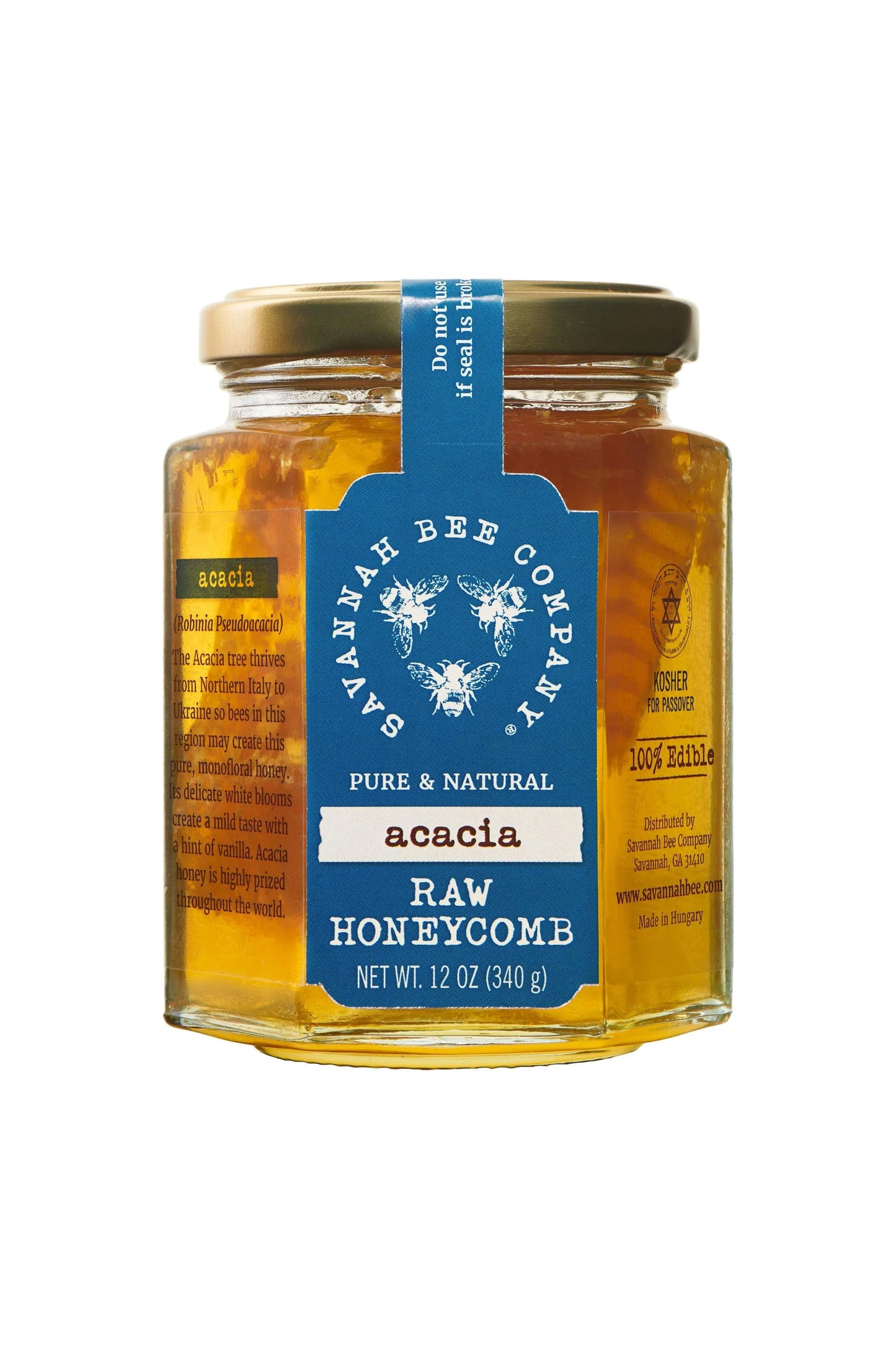 Savannah Bee Company-Acacia Honeycomb Jar