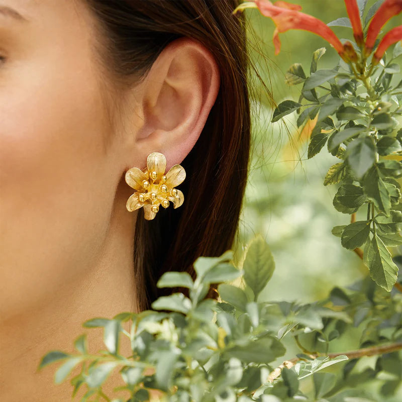 Susan Shaw- Lily Flower Studs