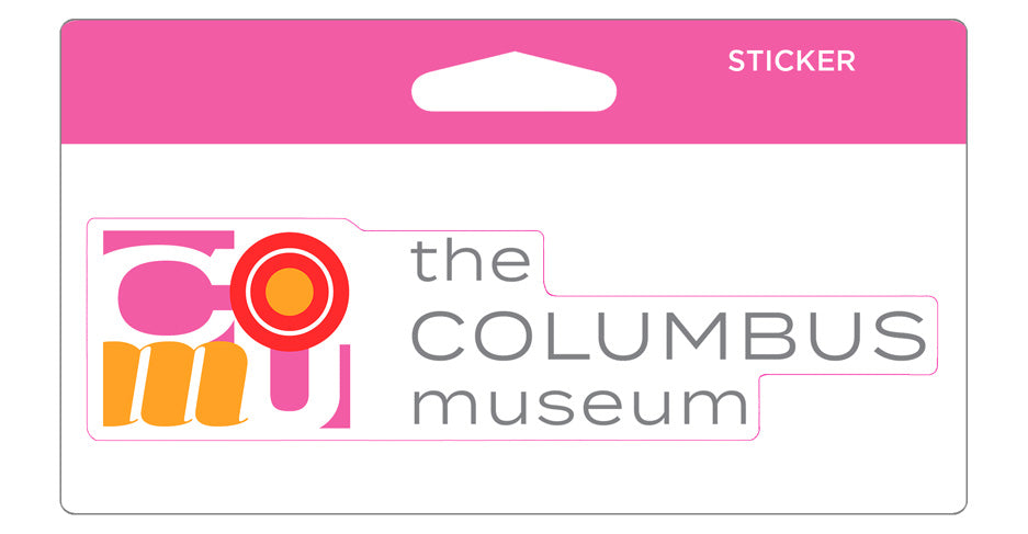 COMU- Icon/Logo Sticker – The Columbus Museum