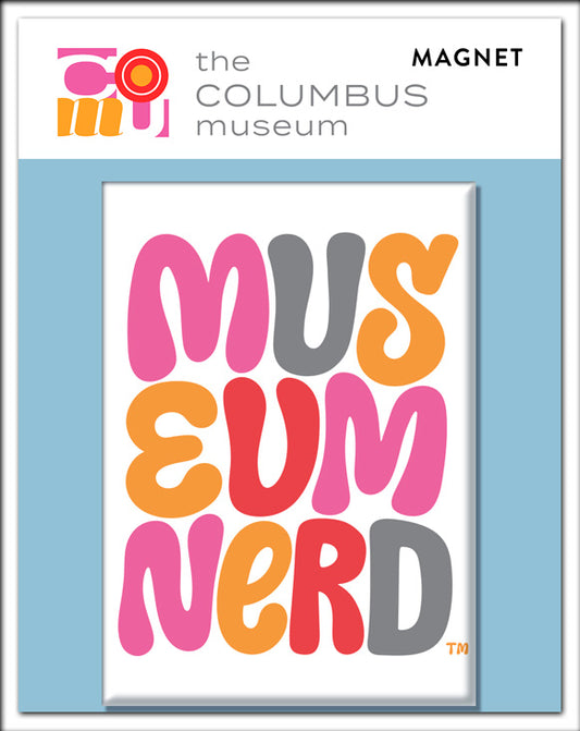 COMU-Museum Nerd* Custom Magnet