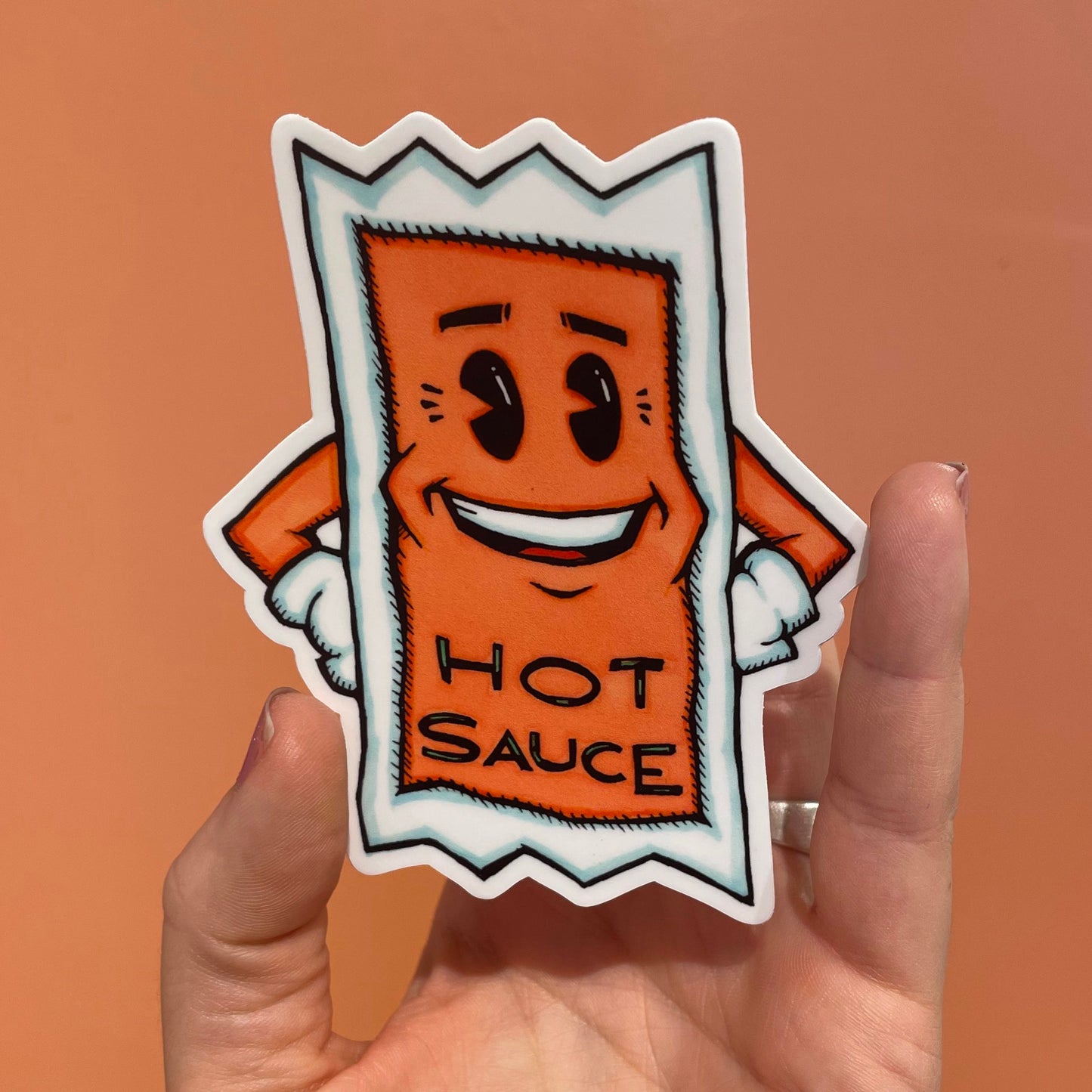 Daniel McCoy : Hot Sauce Sticker, 2025 Sticker 4 x 3.25 in