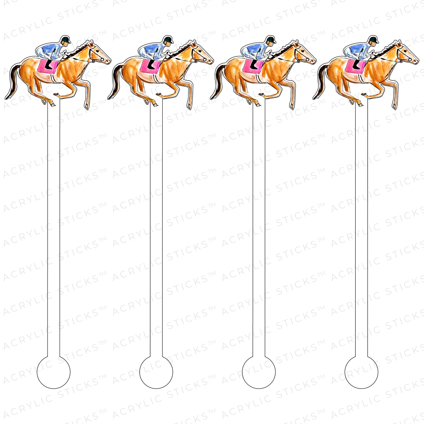 Evelyn Henson IN A JIFFY JOCKEY ACRYLIC STIR STICKS