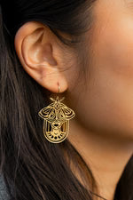 PETER + JUNE Eyes Wide Shut Earrings