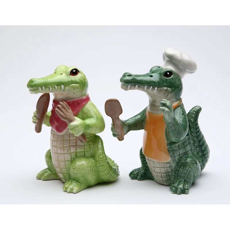 Alligator Salt and Pepper Set