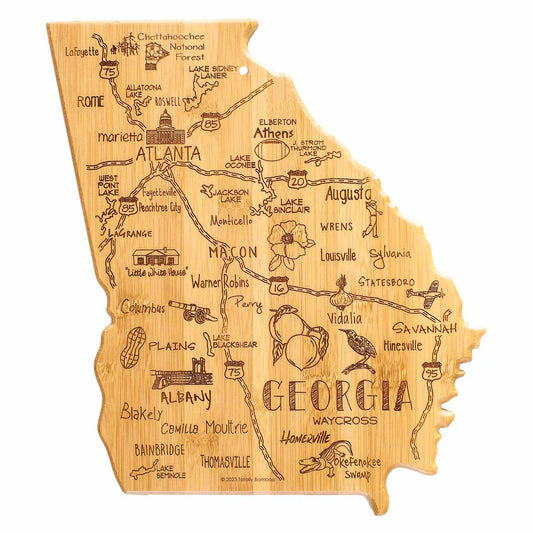 Destination Georgia Cutting Board, 11-3/4" x 13-1/4"