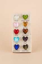 PETER + JUNE Jill Necklace in Green Apple Murano Glass