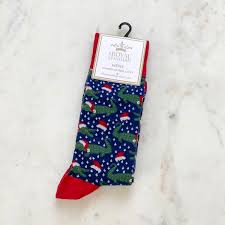 Santa Gator Socks-TRS