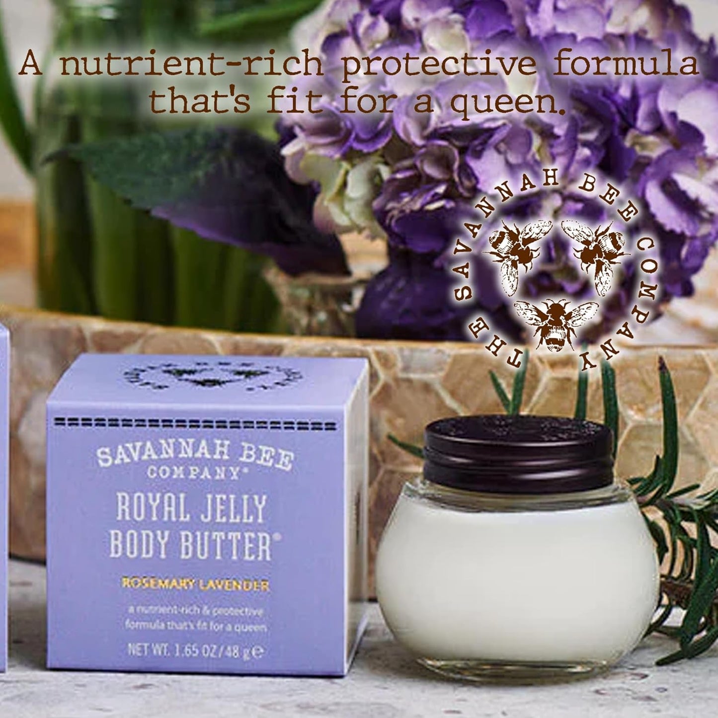 Savannah Bee Co. Royal Jelly Body Butter® Rosemary Lavender