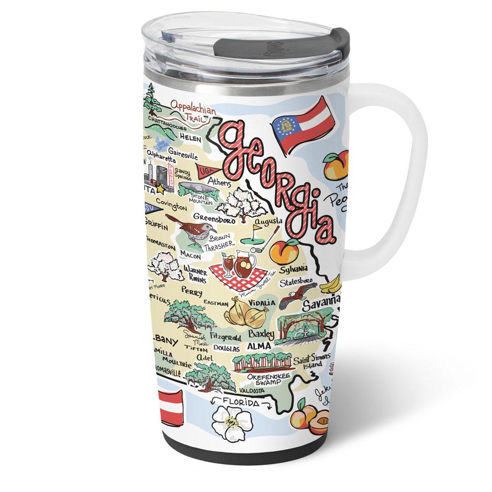 SWIG Life- Georgia Travel Mug 22oz