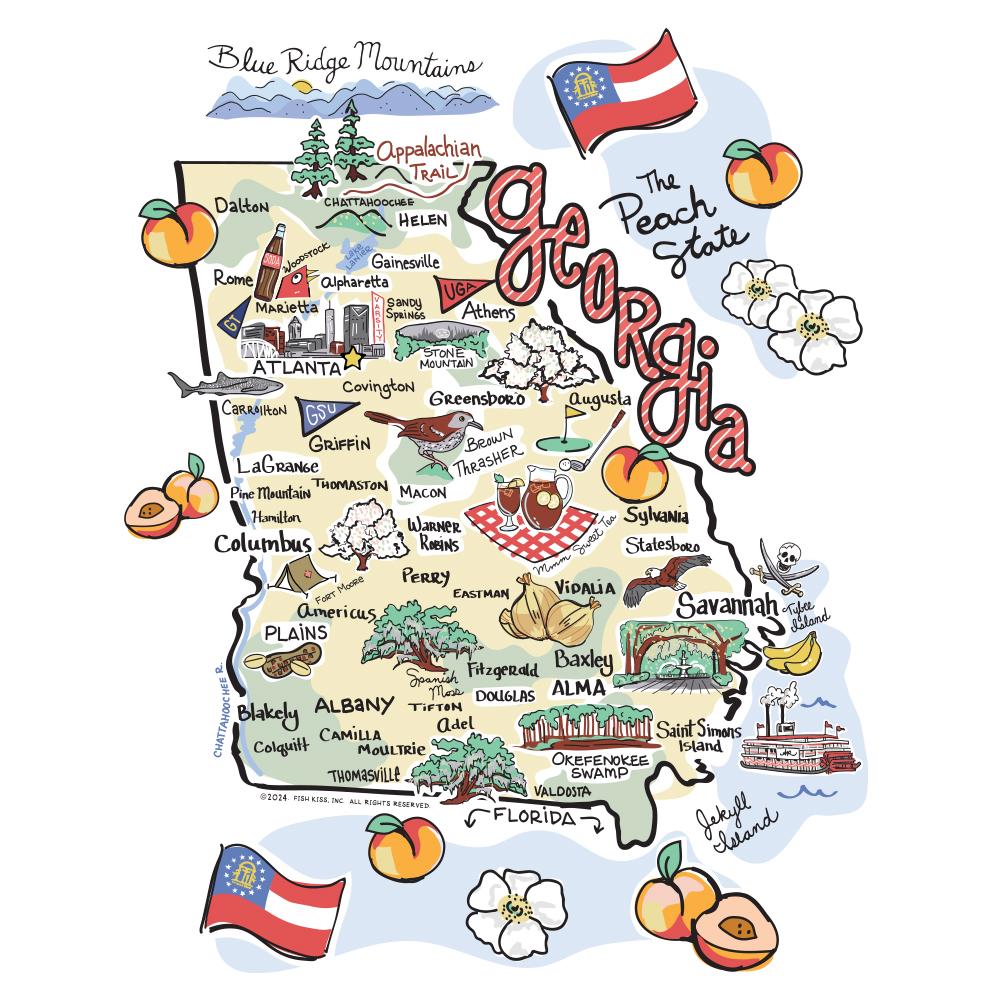 SWIG Life- Georgia Travel Mug 22oz