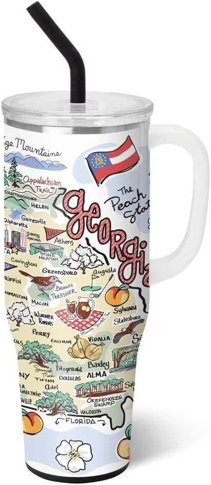 SWIG Life- Georgia Mega Mug 40oz
