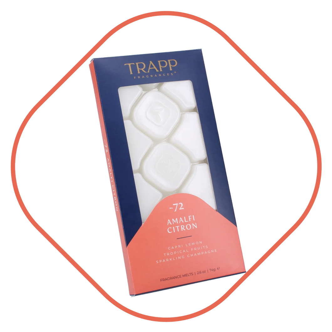 TRAPP Fragrance No. 72 Amalfi Citron 2.6 oz. Fragrance Melts