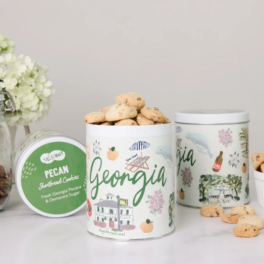 Georgia State Gift Tin | Cheddar Cocktail Cookies