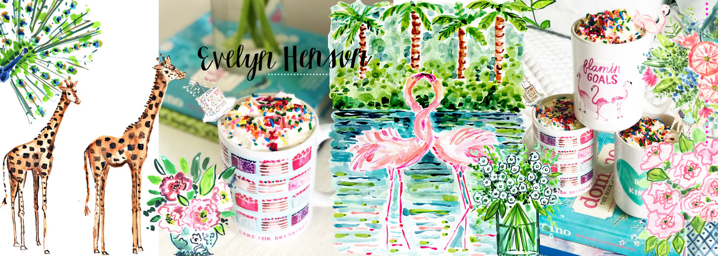 Evelyn Henson IN A JIFFY JOCKEY ACRYLIC STIR STICKS