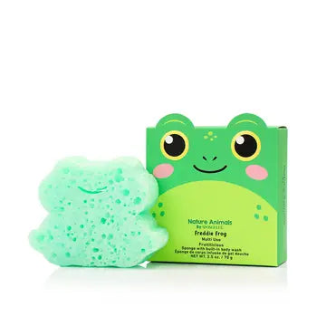 Spongelle Boxed Body Buffer - Freddie Frog | Nature Animals