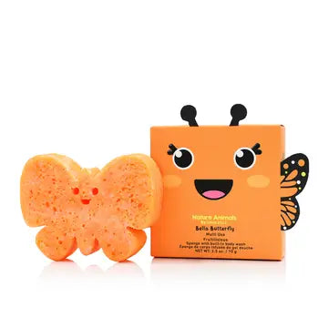Spongelle Boxed Body Buffer - Bella Butterfly | Nature Animals
