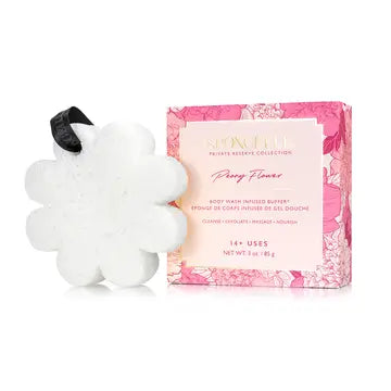 Spongelle Boxed Body Buffer - Peony Flower