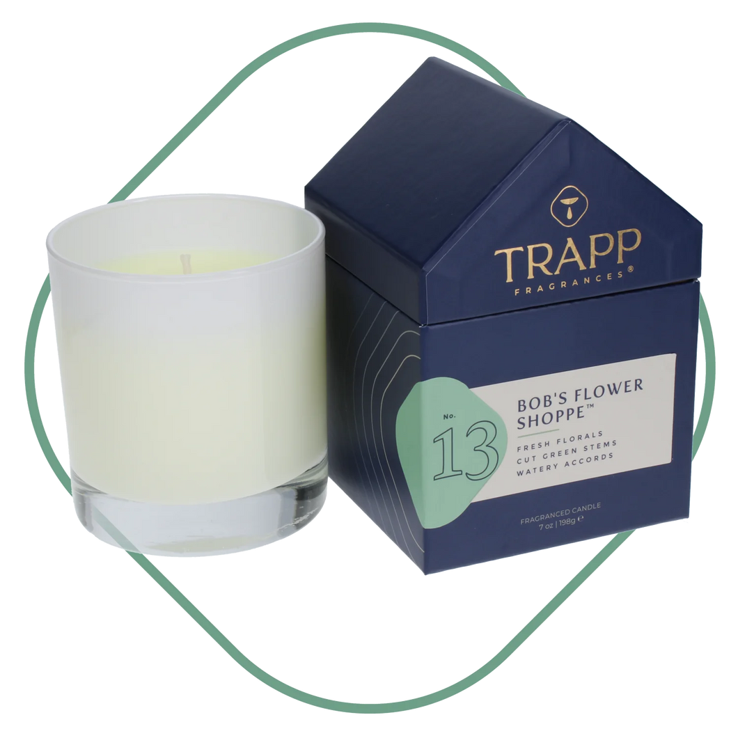 TRAPP Fragrance No. 13 Bob's Flower Shoppe™ 7 oz. Candle in House Box