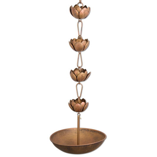 Blossom Rain Chain with Basin