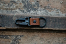 Load image into Gallery viewer, EDC FOB- Handmade Leather Keychain
