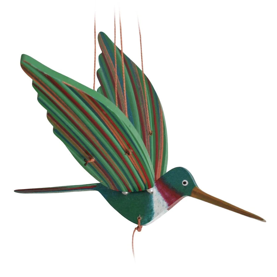 Hummingbird Flying Mobile-Green