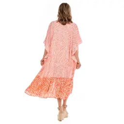 Lorena Kimono- Peach/Pink