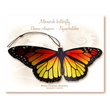 Load image into Gallery viewer, Monarch Butterfly Ornament Notecard Gift
