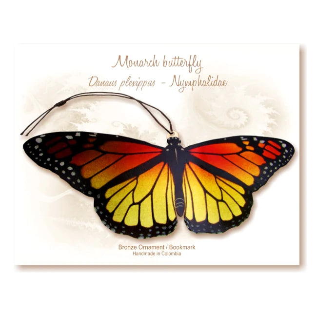 Monarch Butterfly Ornament Notecard Gift