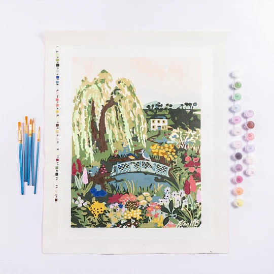 Paint By Numbers Deluxe - Spring Garden