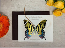 Load image into Gallery viewer, Tiger Swallowtail Ornament Notecard Gift
