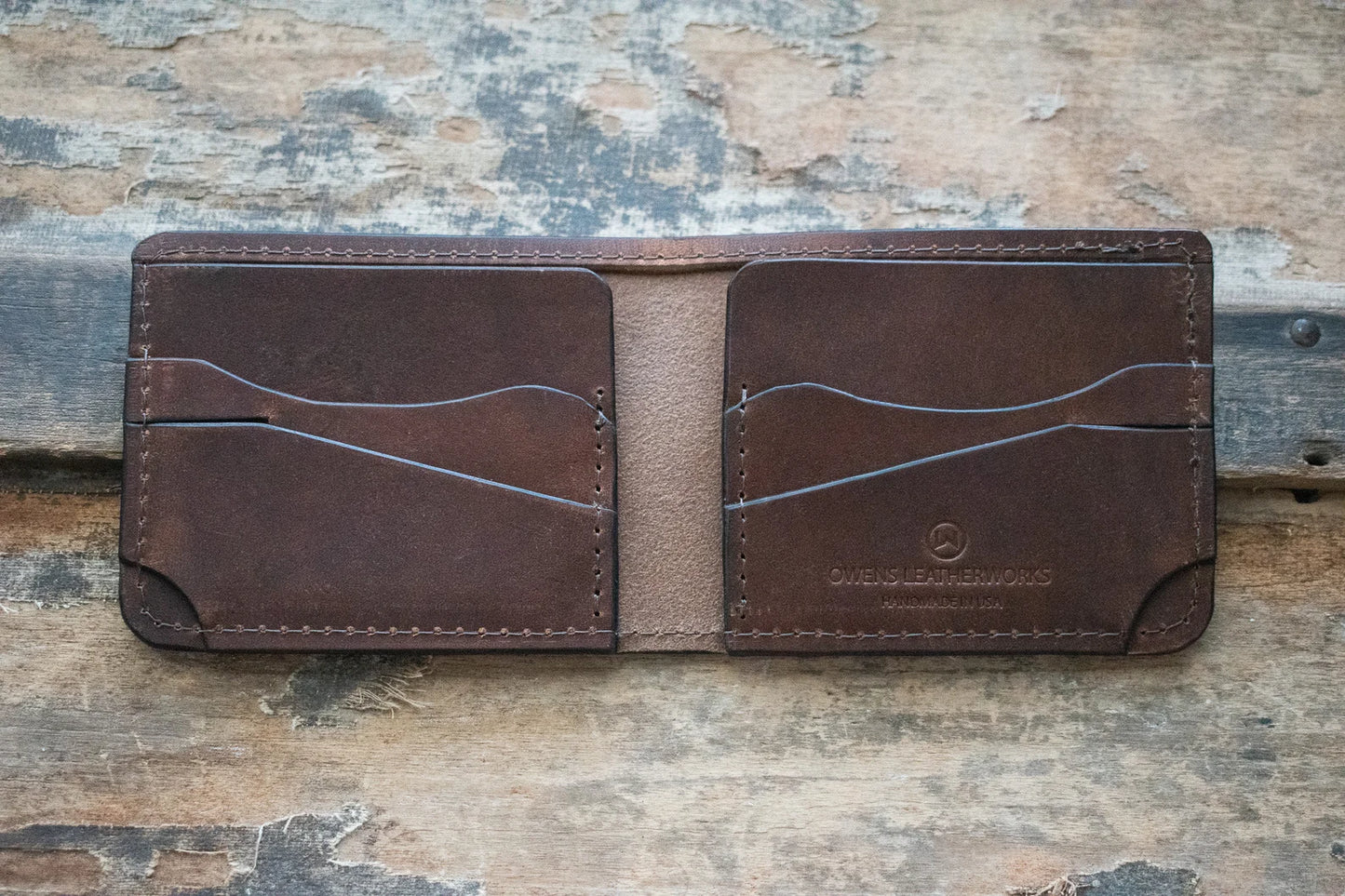 The Lowman V2- Handmade Leather Wallet