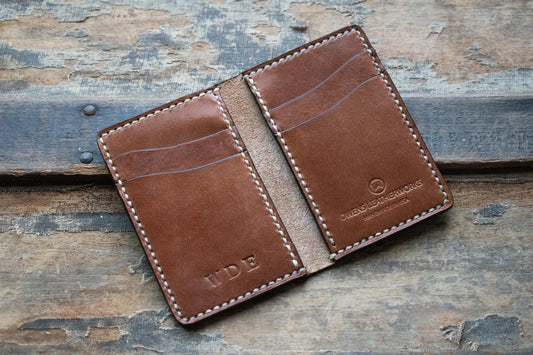 The Russell Wayne- Handmade Leather Wallet