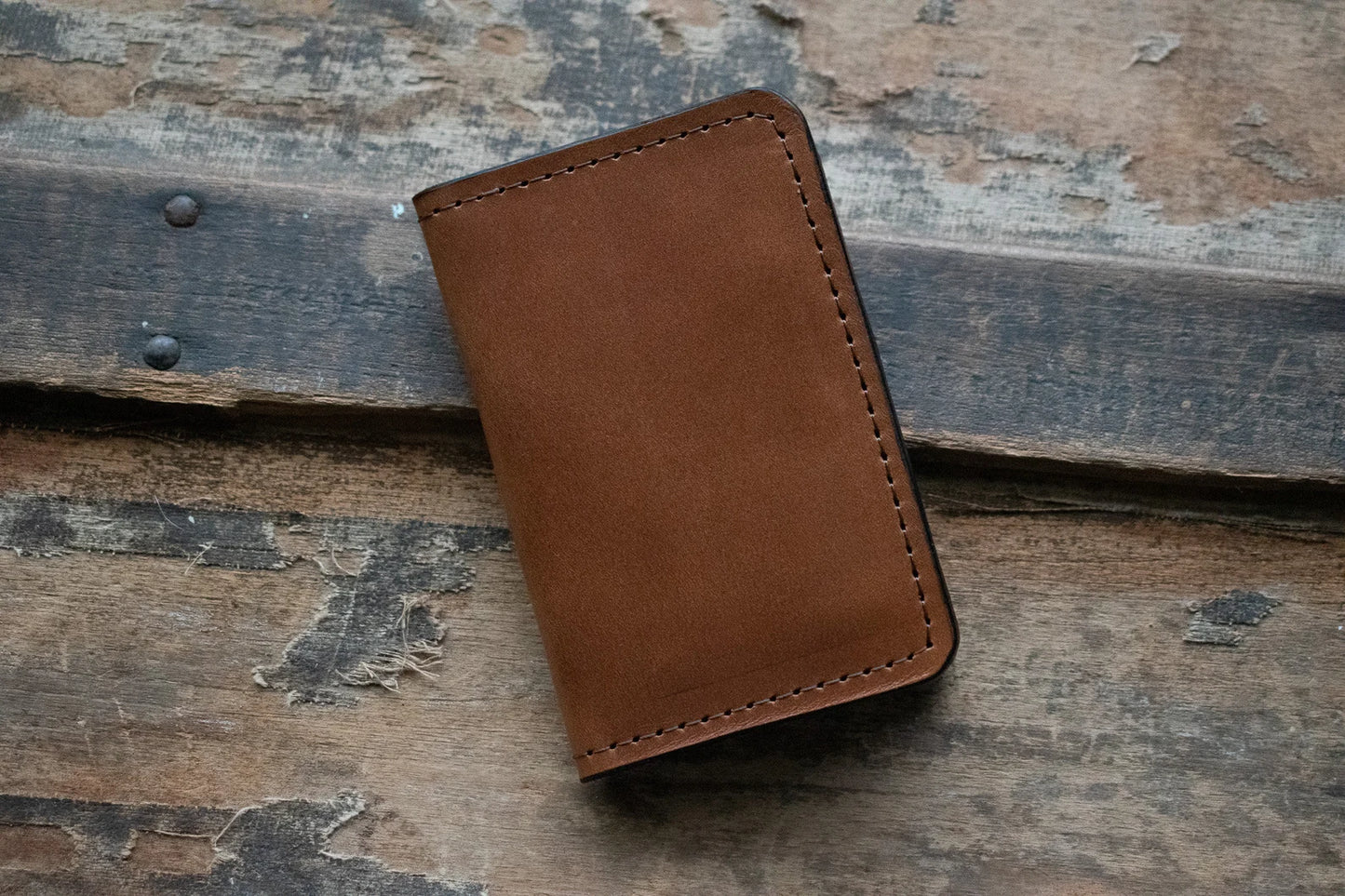 The Russell Wayne- Handmade Leather Wallet