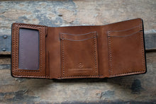 Load image into Gallery viewer, The YW Trifold- Handmade Leather Wallet
