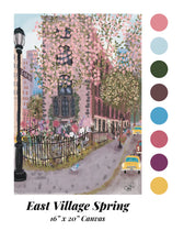 Load image into Gallery viewer, Paint By Numbers Deluxe - East Village Spring
