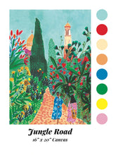 Load image into Gallery viewer, Paint By Numbers Deluxe - Jungle Road
