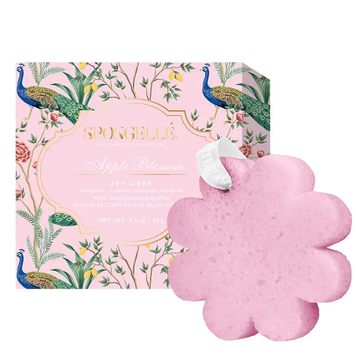 Spongelle Boxed Body Buffer - Apple Blossom